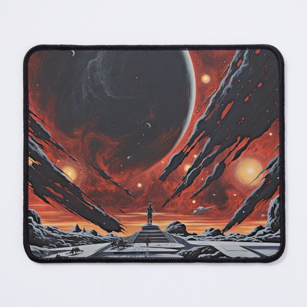 Item preview, 1950s Cosmic Atomic Age Retro Sci‑Fi Graphic designed and sold by Jcat7.
