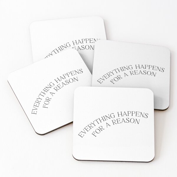 Item preview, everything happens for a reason designed and sold by pnkrose.