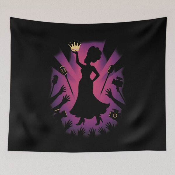 Item preview, Glamorous Diva Crowned Star Fame Paparazzi Spotlight Design designed and sold by Shoot-The-Moon.