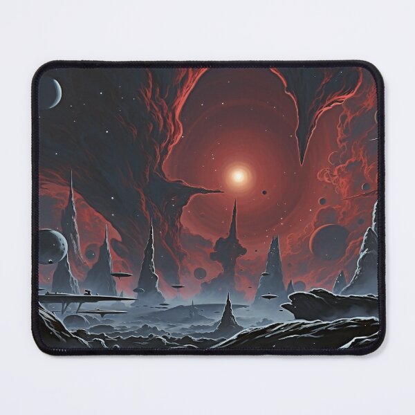 Item preview, 1950s Cosmic Atomic Age Retro Sci‑Fi Graphic designed and sold by Jcat7.