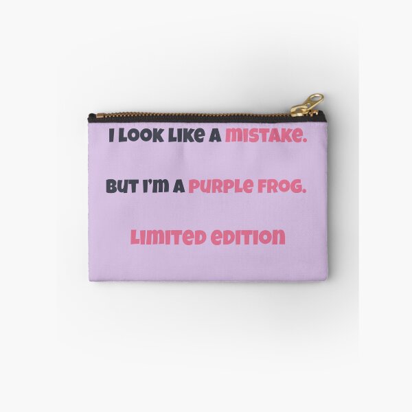 Item preview, 	Limited Edition – Purple Frog Funny Quote Design | Kindwaves Rare Land Series designed and sold by KWkindwaves.