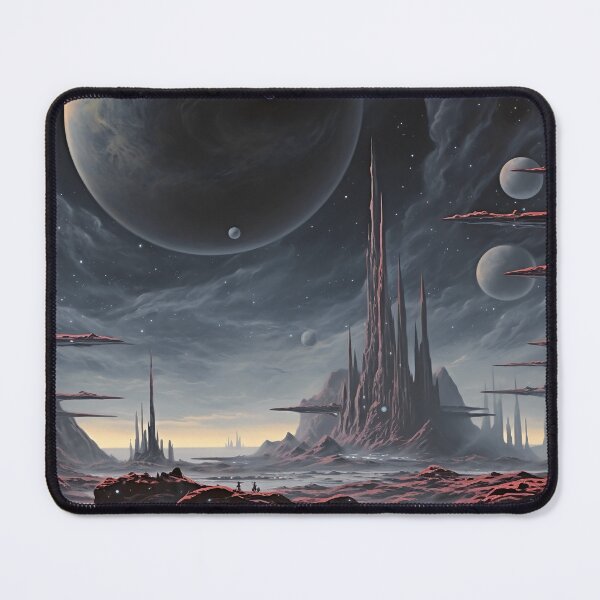Item preview, 1950s Cosmic Atomic Age Retro Sci‑Fi Graphic designed and sold by Jcat7.