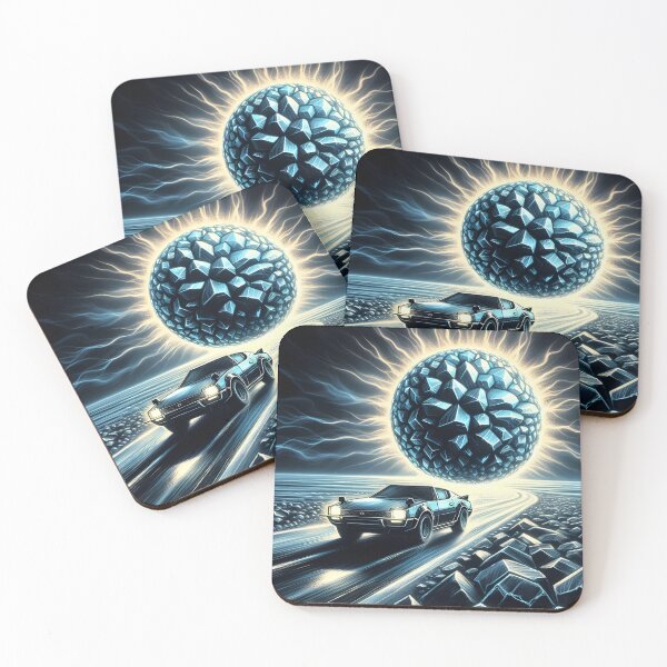 Item preview, Blue Car in Space, Ai Generated Art    designed and sold by ACC .