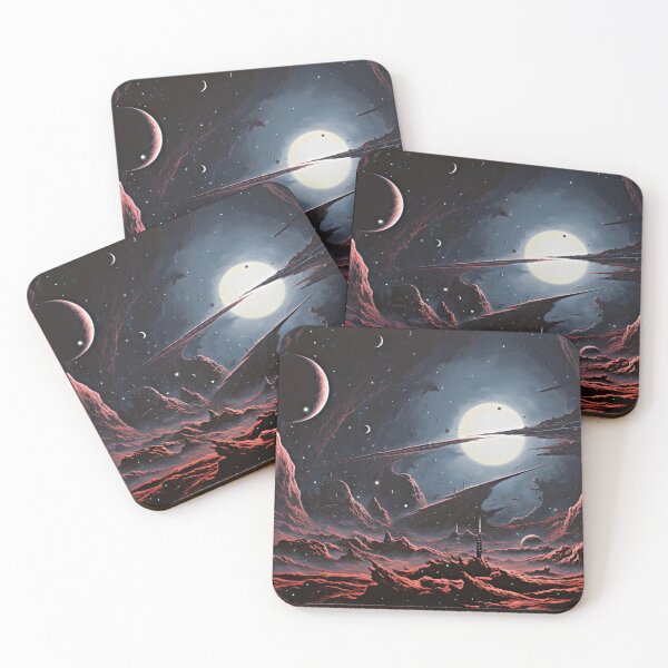 Item preview, 1950s Cosmic Atomic Age Retro Sci‑Fi Graphic designed and sold by Jcat7.