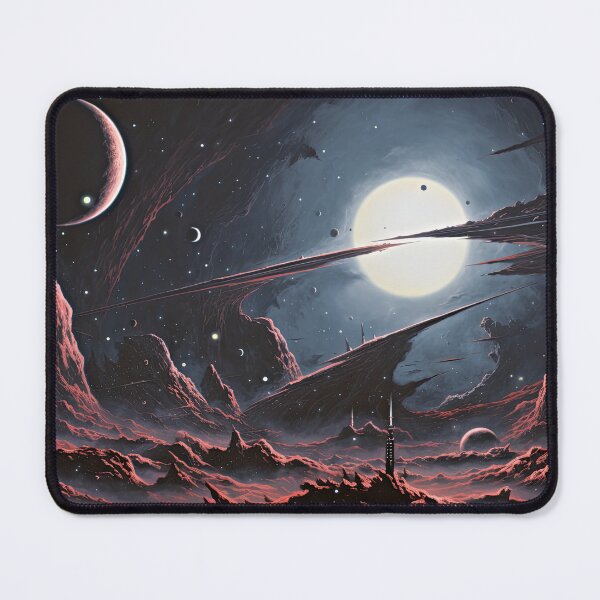 Item preview, 1950s Cosmic Atomic Age Retro Sci‑Fi Graphic designed and sold by Jcat7.