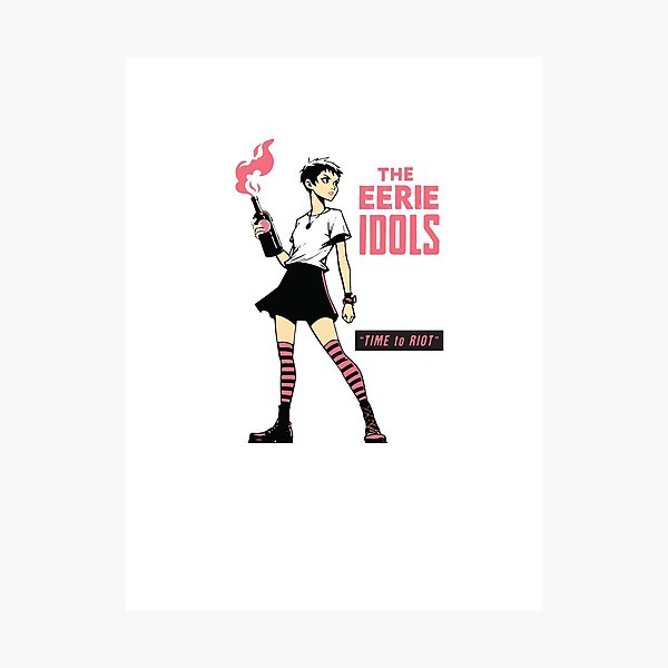 Item preview, The Eerie Idols - Time To Riot designed and sold by Fitcharoo.