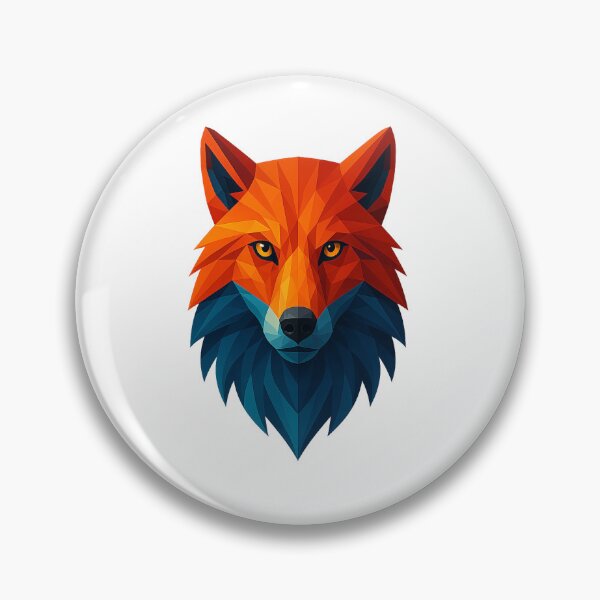 Item preview, Geometric Wolf – The Spirit of the Wild designed and sold by PastimeMastery.