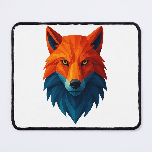 Item preview, Geometric Wolf – The Spirit of the Wild designed and sold by PastimeMastery.