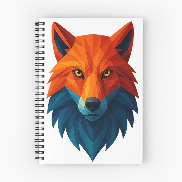 Item preview, Geometric Wolf – The Spirit of the Wild designed and sold by PastimeMastery.