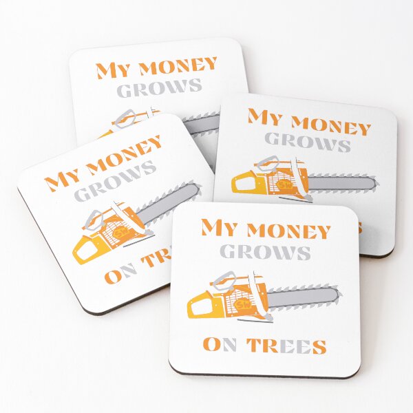 Item preview, Funny Money Grows on Trees Chainsaw Art designed and sold by OskArt design.