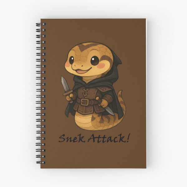 Item preview, Snek Attack! designed and sold by GriftingMediums.