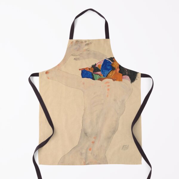 Item preview, Ruckenakt mit buntem Tuch designed and sold by Craphe.
