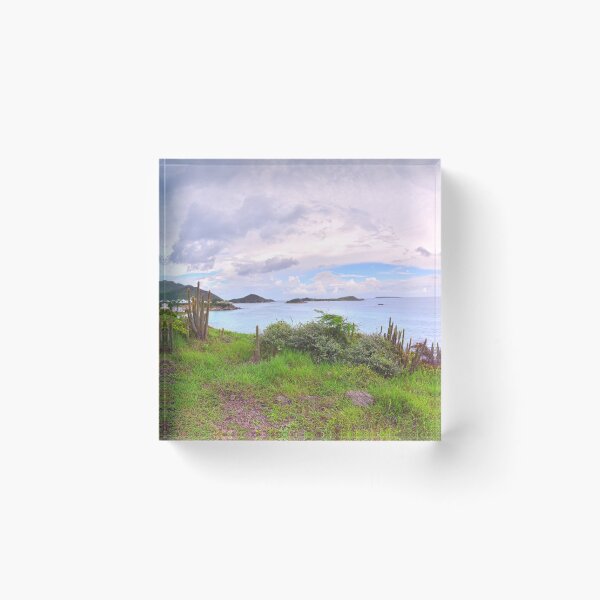 Item preview, Looking Towards Pinel Island Beach Saint Martin designed and sold by LisaWootenPhoto.