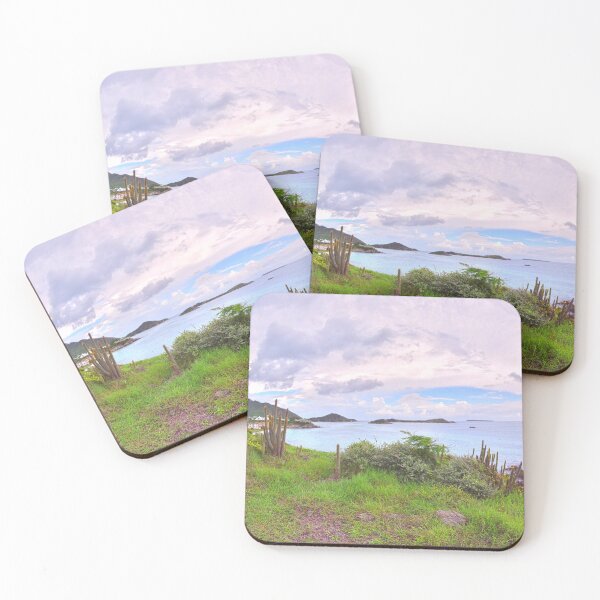 Item preview, Looking Towards Pinel Island Beach Saint Martin designed and sold by LisaWootenPhoto.