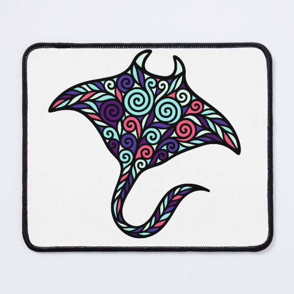 Item preview, Intricate manta ray designed and sold by SpectrumShine.
