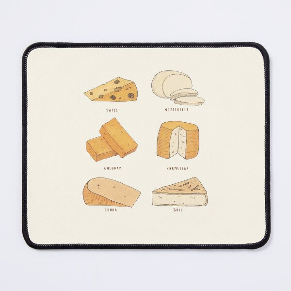 Item preview, Cheese Lover Print designed and sold by PepAndGrace.
