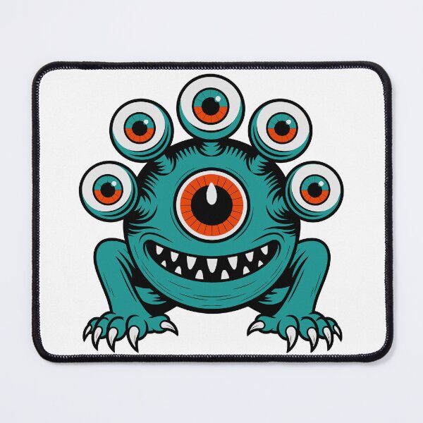Item preview, Watchful Wiggler Beholder designed and sold by Angry Swan Designs.