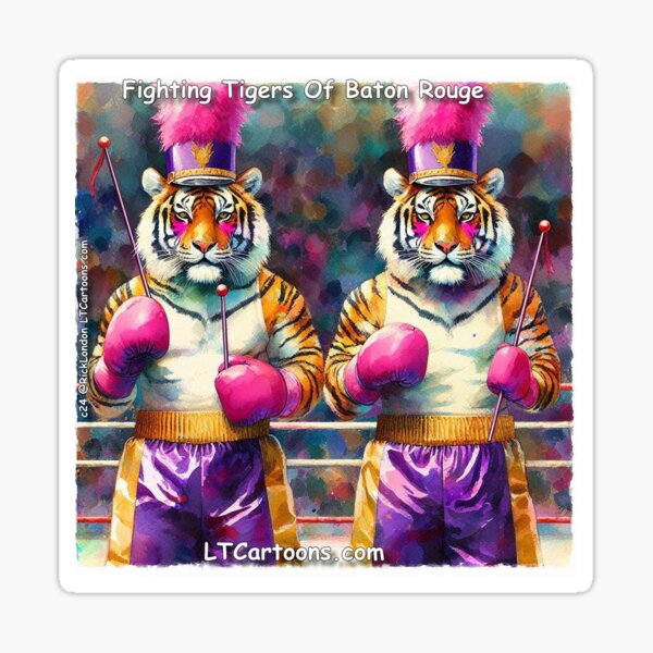Item preview, The Fighting Tigers designed and sold by Rick London Gifts.