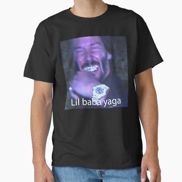 Artikel-Vorschau von Lil Baba Yaga Keanu Reeves, designt und verkauft von FuzzyMcFuzzle.