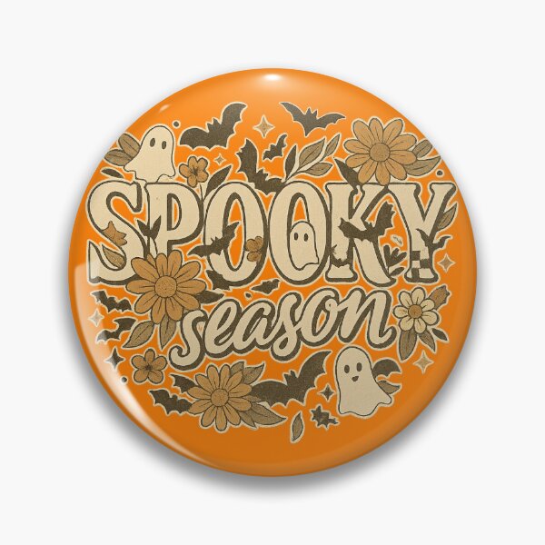 Item preview, Spooky Season Floral Ghost designed and sold by Clinomania Art.