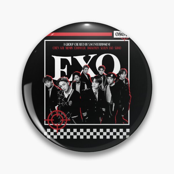 Artikelvorschau, Fanmade-Design der EXO Kpop Boyband-Gruppe entworfen und verkauft von Kpop Access.