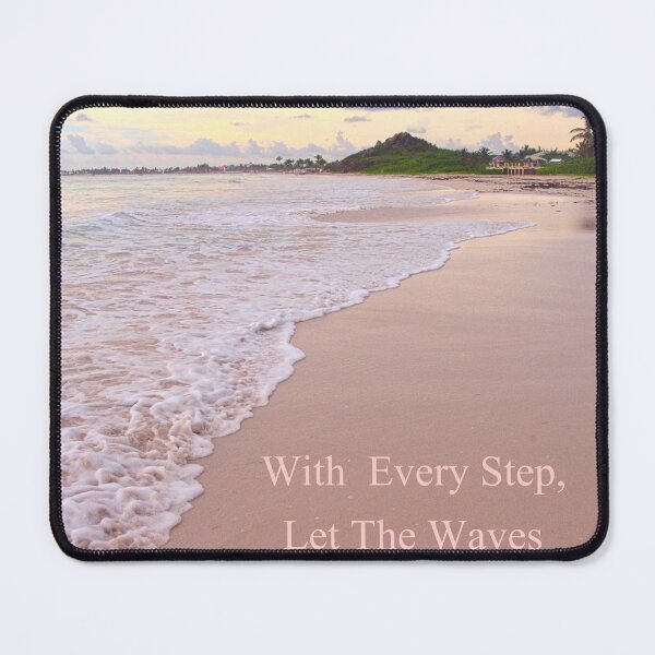 Item preview, Let The Waves Kiss Your Feet designed and sold by LisaWootenPhoto.