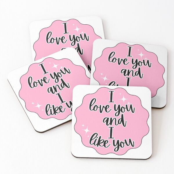 Item preview, I love you and I like you designed and sold by Beatrixcreates.