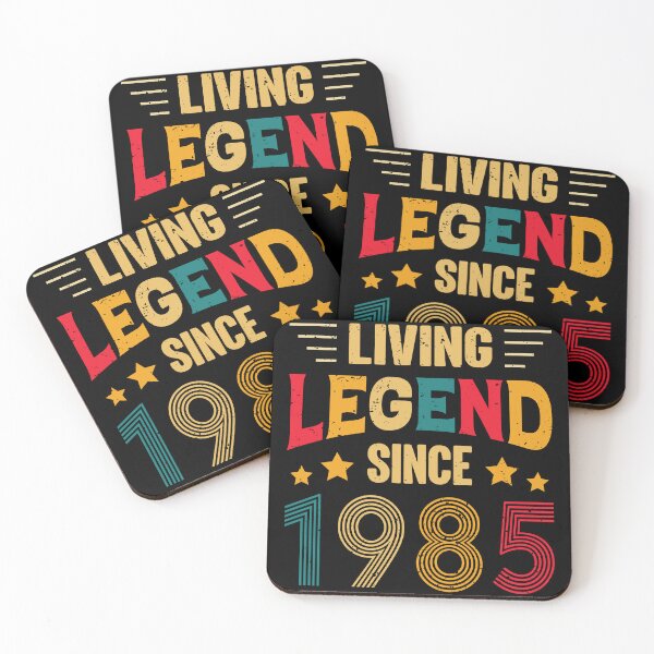 Item preview, Living Legend Since 1985 T-Shirt – Vintage 1985 Birthday Gift, 40th Birthday Retro Tee designed and sold by legendaryskins.