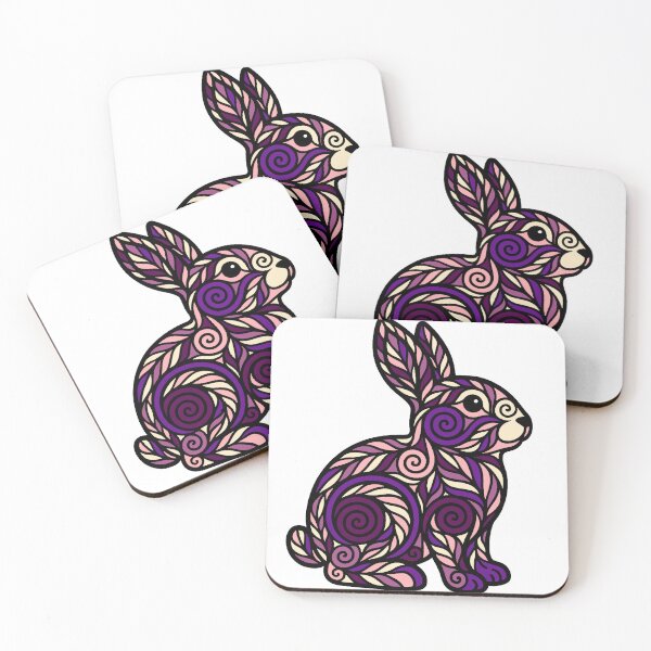 Item preview, Intricate rabbit designed and sold by SpectrumShine.