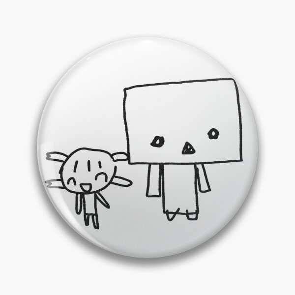Item preview, Yotsuba and Danbo Doodle designed and sold by ayamecr8tion.