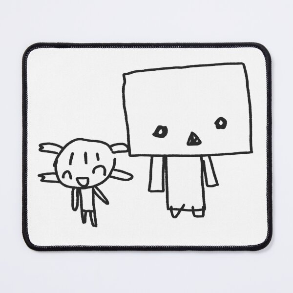 Item preview, Yotsuba and Danbo Doodle designed and sold by ayamecr8tion.