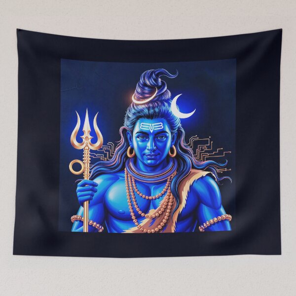 Item preview, Lord Shiva Cosmic  Art t-shirt | Lord Shiva painting  designed and sold by KARTICK DUTTA.