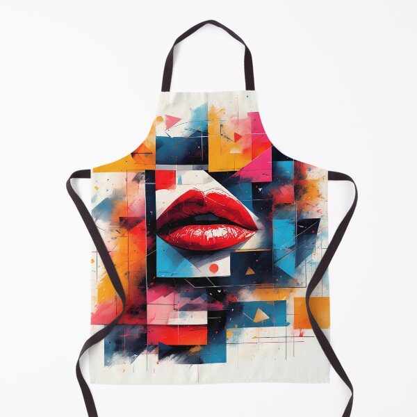 Artikelvorschau, Lippen Buntes abstraktes Design E1A0004 entworfen und verkauft von Ekeinekeke.