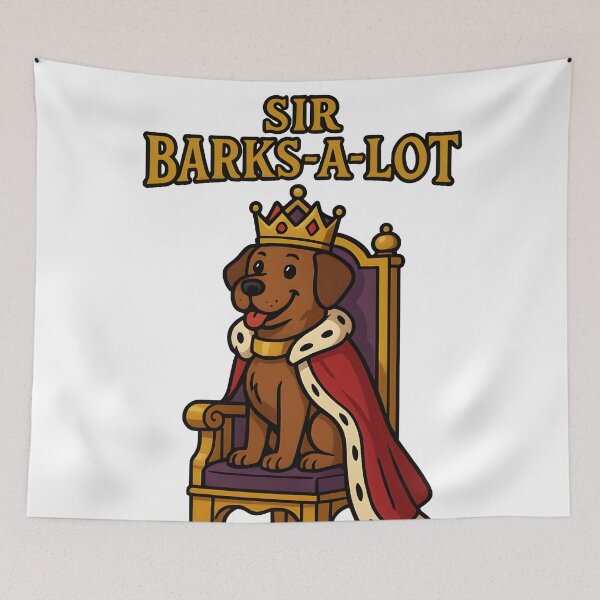 Item preview, Sir Barks-a-Lot designed and sold by Uglyandcute.