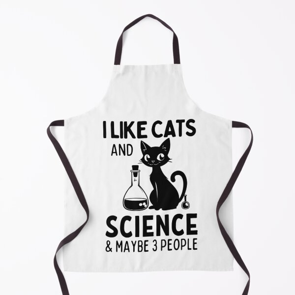 Item preview, I Like Cats And Science Funny Quote designed and sold by Jcat7.