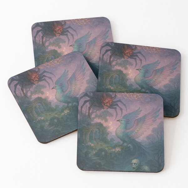 Item preview, Tsuchigumo, Simurgh and Drekavac 05 designed and sold by AIfolklore.