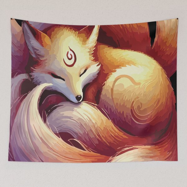 Item preview, Sleeping Kitsune designed and sold by onioceans.