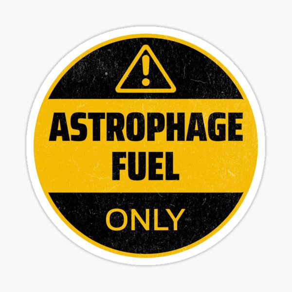 Item preview, Achtung – Nur Astrophage-Kraftstoff designed and sold by AnAzArt.