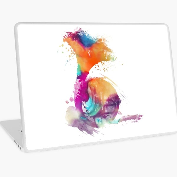 French horn colored musical instruments Laptop Skin