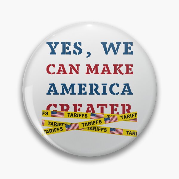 Item preview, We Can Make America Greater - Tariffs Commentary Art designed and sold by cabana.space.