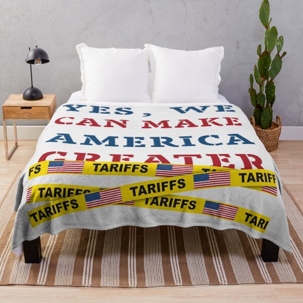 Item preview, We Can Make America Greater - Tariffs Commentary Art designed and sold by cabana.space.