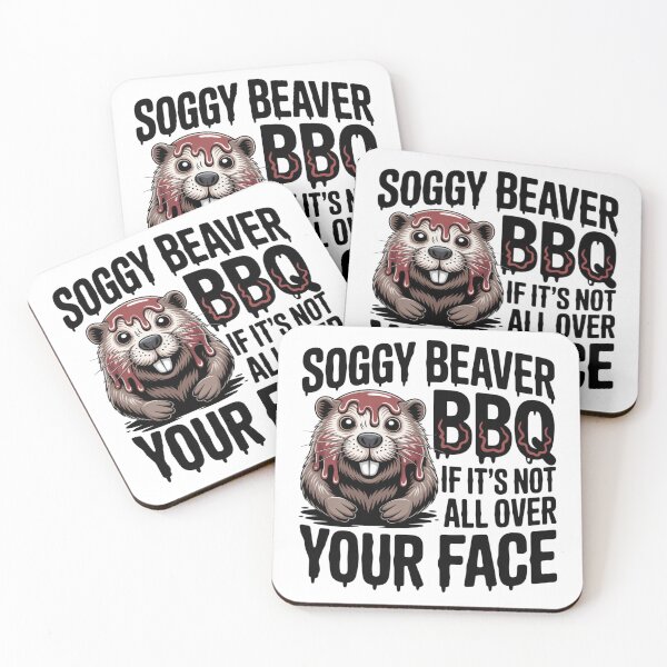 Item preview, Soggy Beaver Bbq If It's Not All Over Your Face Funny Tee designed and sold by RDRdesign.