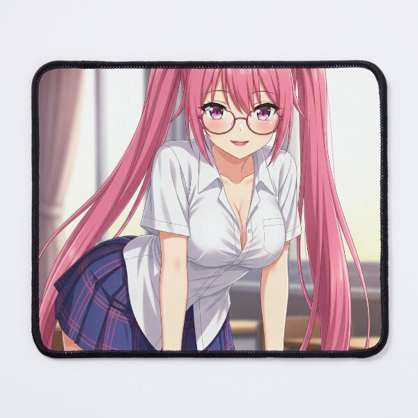 Item preview, School Sweet Pink Haired Waifu designed and sold by GerwantSHOP.