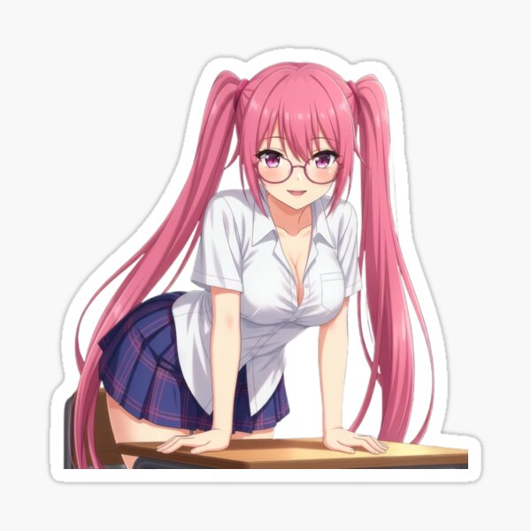 Hentai big boobs manga girl | Sticker