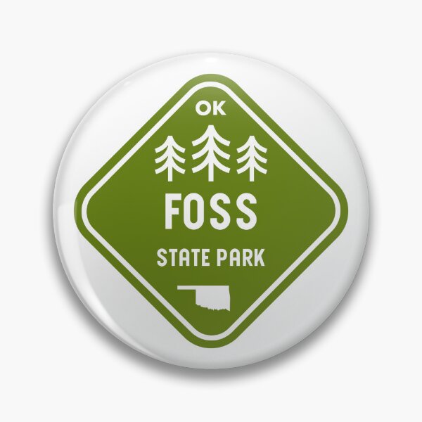 Artikelvorschau, Foss State Park Oklahoma Raute entworfen und verkauft von bivenart.