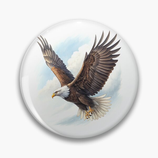 Item preview, Majestic Eagle in the Clouds designed and sold by SibMa.
