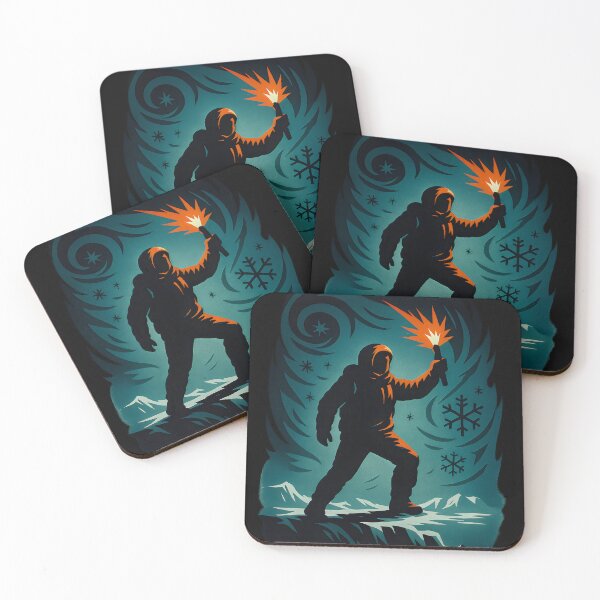 Item preview, Arctic Explorer Winter Survival Adventure Flare Design designed and sold by Shoot-The-Moon.
