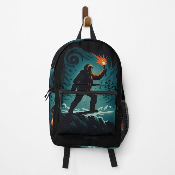 Item preview, Arctic Explorer Winter Survival Adventure Flare Design designed and sold by Shoot-The-Moon.