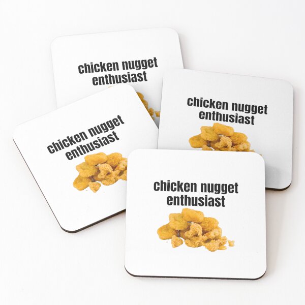 Item preview, chicken nugget enthusiast sticker chicken nugget enthusiast shirt designed and sold by emking5100.
