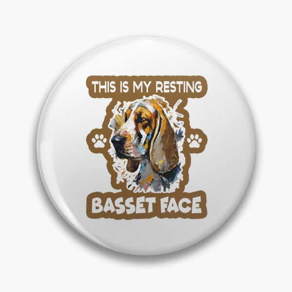 Item preview, Resting Basset Face Dog designed and sold by caracatita75.
